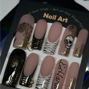 Ed hardy press on nails